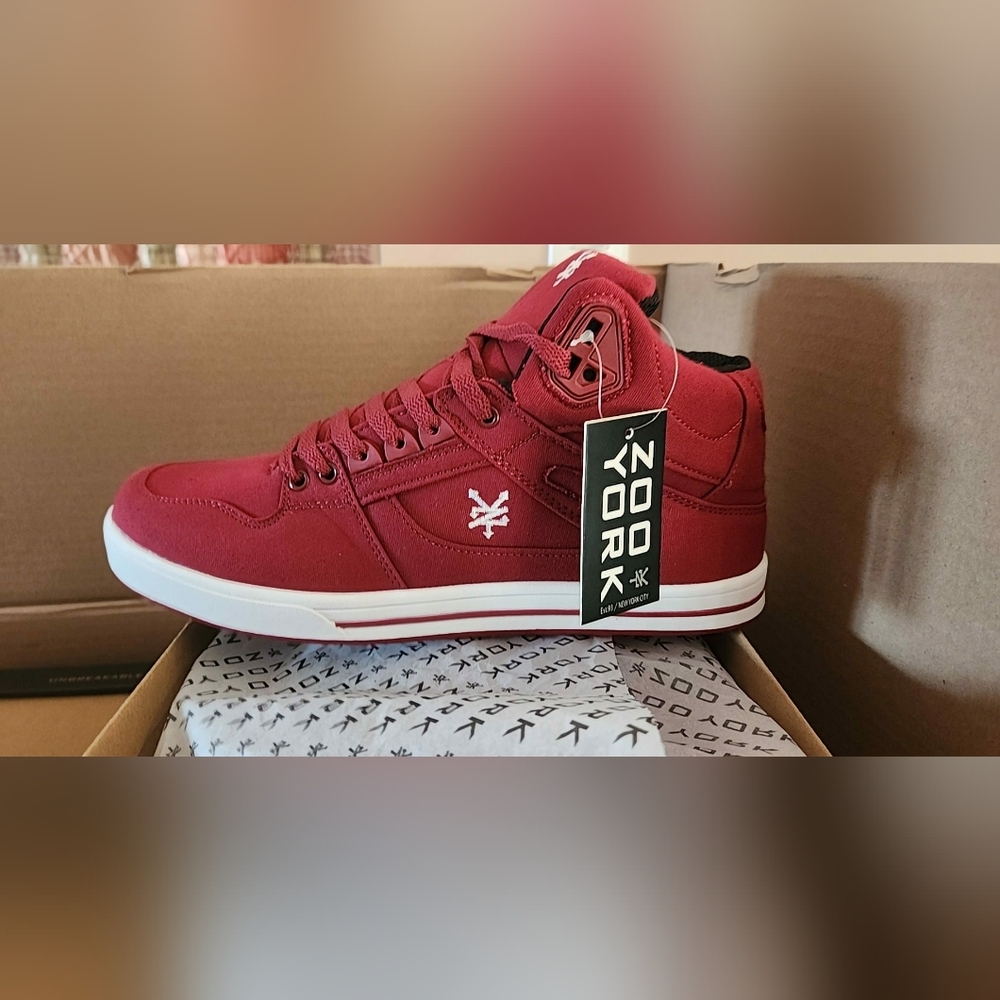 🔴NEW In Box🔴 Zoo York Men's Bold Red Sneakers